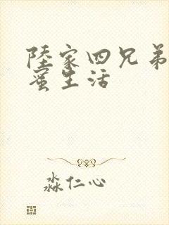 陆家四兄弟的甜蜜生活