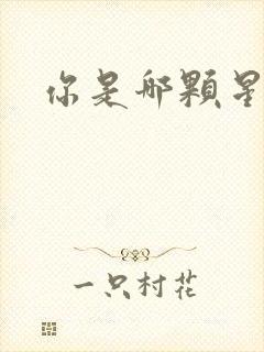 你是哪颗星