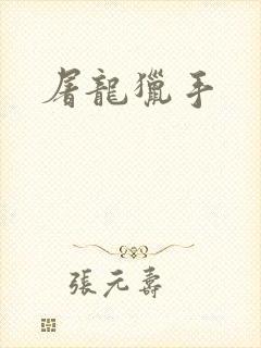 屠龙猎手封面