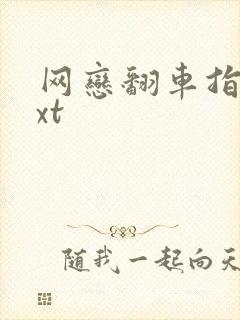 网恋翻车指南txt