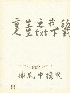 重生之我的书记人生txt下载