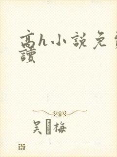 高h小说免费阅读