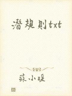 潜规则txt