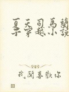 夏天司马兰九皇子穿越小说笔趣阁
