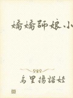 娇娇师娘小说封面