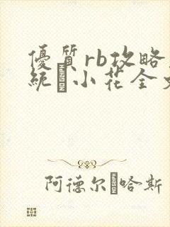 优质rb攻略系统寀小花全文免费阅读