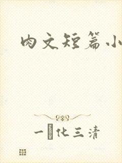 肉文短篇小说