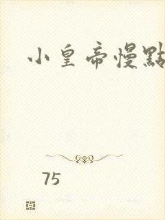 小皇帝慢点疼封面