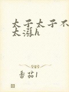 太子太子不要了太涨h