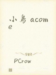 小鸟 acome