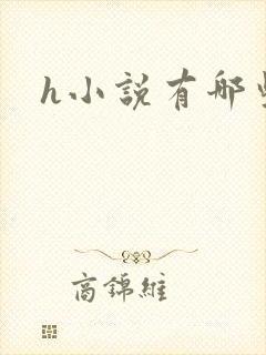 h小说有哪些