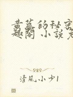 黄蓉的秘密 笔趣阁 小说免费阅读下载