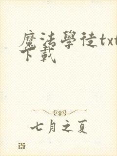 魔法学徒txt下载封面