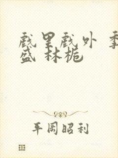 戏里戏外 季淮盛 林栀