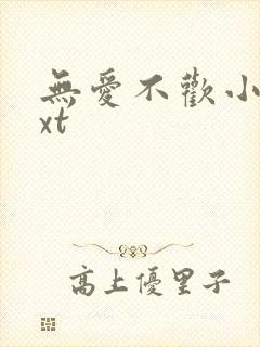 无爱不欢小说txt