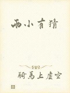 两小有猜