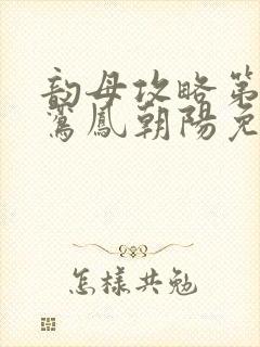 韵母攻略第二部鸾凤朝阳免费阅读