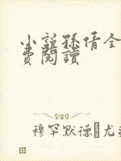 小说孙倩全文免费阅读封面