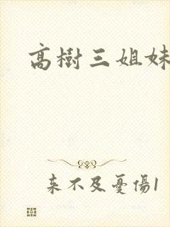 高树三姐妹小说封面