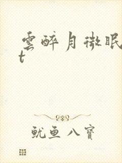 云醉月微眠txt