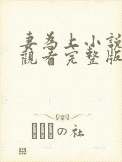 妻为上小说免费观看完整版笔趣阁