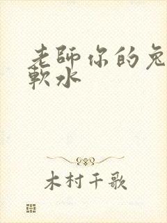 老师你的兔子好软水封面