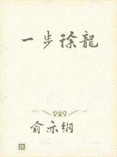 一步徐龙封面