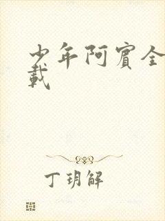 少年阿宾全集下载