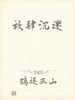 放肆沉迷封面