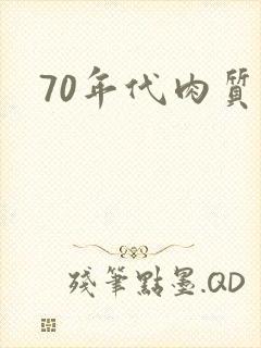 70年代肉质高