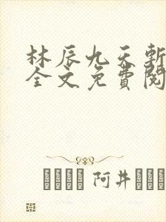 林辰九天斩神诀全文免费阅读笔趣阁