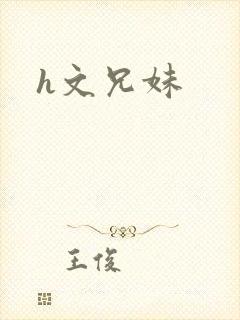 h文兄妹封面
