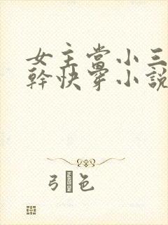 女主当小三的高干快穿小说禾火火封面