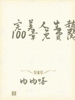 完美人生赵雅玉100章免费阅读封面