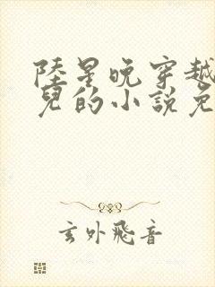 陆星晚穿越成婴儿的小说免费阅读全文