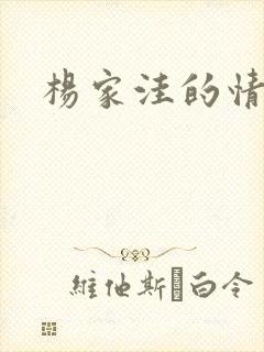 杨家洼的情事