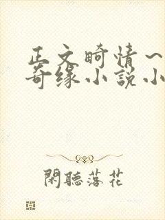 正文畸情～内裤奇缘小说小茹封面
