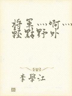 将军灬啊灬啊灬轻点野外封面
