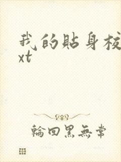 我的贴身校花txt
