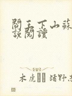 阎王下山苏文小说阅读封面