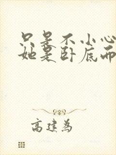 只是不小心发现她是卧底而已