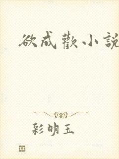 欲成欢小说