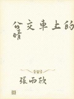 公交车上的诗请晴封面