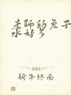 老师的兔子好软水好多