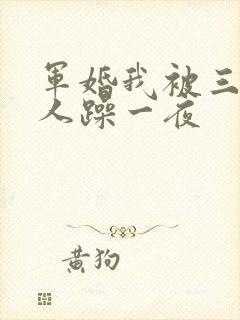 军婚我被三个男人躁一夜