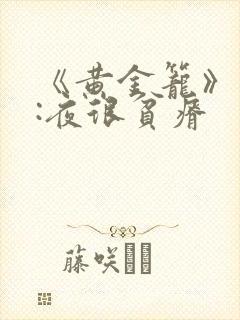 《黄金笼》作者:夜很贫瘠