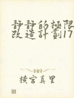 静静的极限自我改造计划17