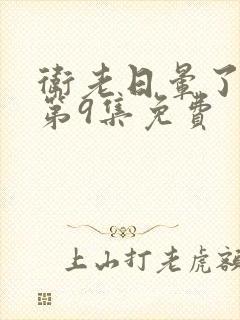 卫老日晕了淑蓉第9集免费