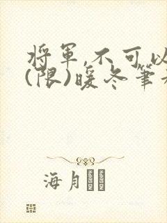 将军,不可以!(限)暖冬笔趣阁免费阅读