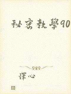 秘密教学90